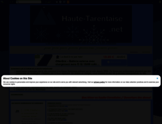 haute-tarentaise.net screenshot