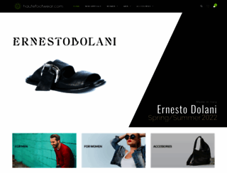 hautefootwear.com screenshot