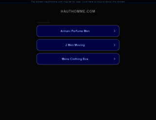 hauthomme.com screenshot