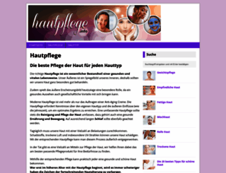 hautpflege.info screenshot