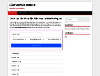 hauvuong.vn screenshot