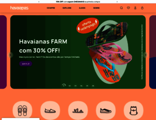 havaianas.com.br screenshot