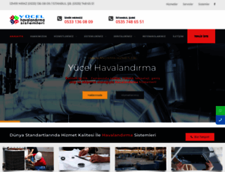 havalandirmasistemleri.gen.tr screenshot