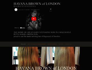havanabrown.co.uk screenshot