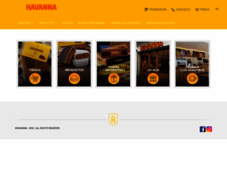 havanna.com.es screenshot