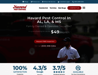 havardpest.com screenshot
