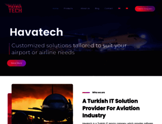 havatech.com.tr screenshot
