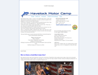 havelockmotorcamp.co.nz screenshot