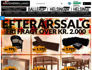 havemoebelland.dk screenshot