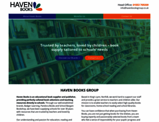 havenbooksgroup.co.uk screenshot