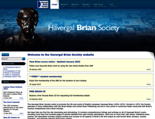 havergalbrian.org screenshot