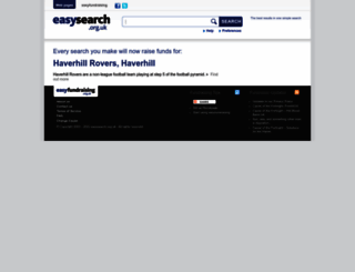 haverhillrovers.easysearch.org.uk screenshot