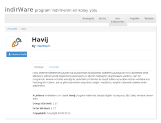 havij.indirware.com screenshot