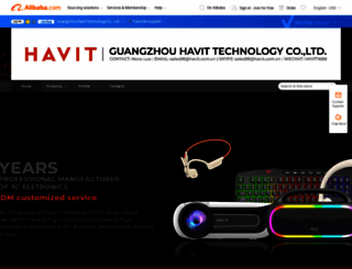 havit-tech.en.alibaba.com screenshot