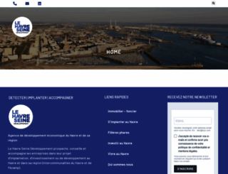 havre-developpement.com screenshot