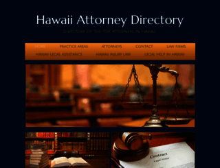 hawaii-lawyer.net screenshot