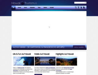 hawaii-tourismus.com screenshot
