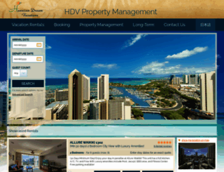 hawaiiandreamvacations.com screenshot