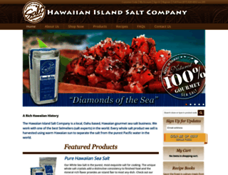 hawaiianislandsalt.com screenshot