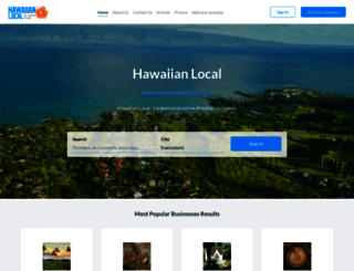 hawaiianlocal.com screenshot
