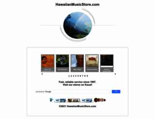 hawaiianmusicstore.com screenshot