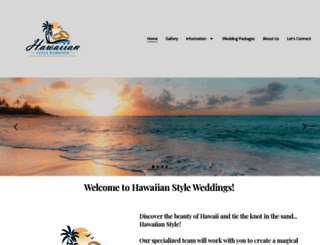 hawaiianstyleweddings.com screenshot