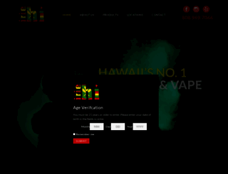 hawaiicannabinoid.com screenshot