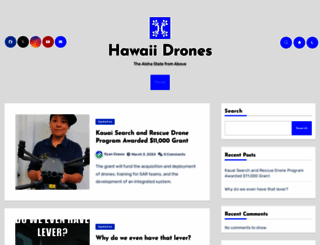 hawaiidrones.com screenshot