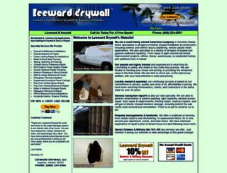 hawaiidrywall.com screenshot
