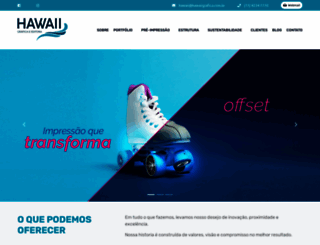 hawaiigrafica.com.br screenshot