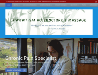 hawaiiholisticacupuncture.com screenshot