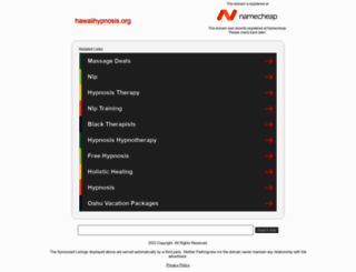 hawaiihypnosis.org screenshot