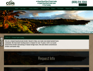 hawaiilenders.net screenshot