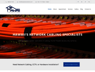 hawaiinetworkcabling.com screenshot