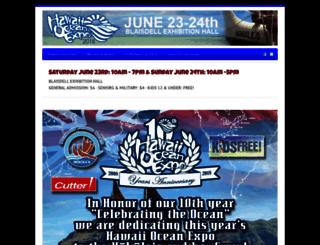hawaiioceanexpo.com screenshot