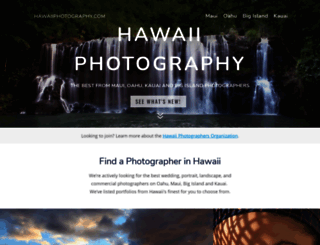 hawaiiphotography.com screenshot