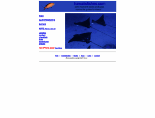 hawaiisfishes.com screenshot