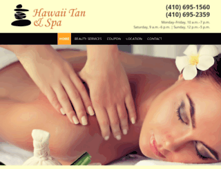 hawaiitanandspa.com screenshot