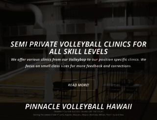 hawaiivolleyballclinics.com screenshot