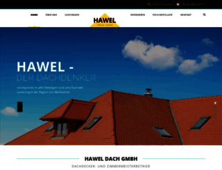 hawel-dach.at screenshot