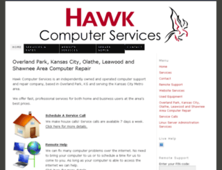 hawkcomputer.com screenshot
