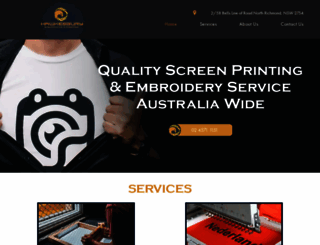 hawkesburyscreenprinting.com.au screenshot