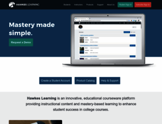 hawkeslearning.com screenshot