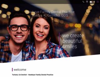 hawkeyefamilydental.com screenshot