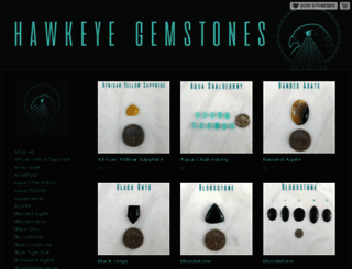 hawkeyegemstones.storenvy.com screenshot