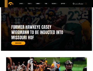 hawkeyesports.com screenshot