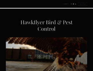 hawkflyerbirdandpest.co.uk screenshot