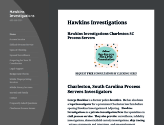 hawkinsinvestigations.biz screenshot