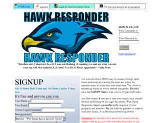 hawkresponder.com screenshot