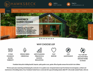 hawksbeck.co.uk screenshot